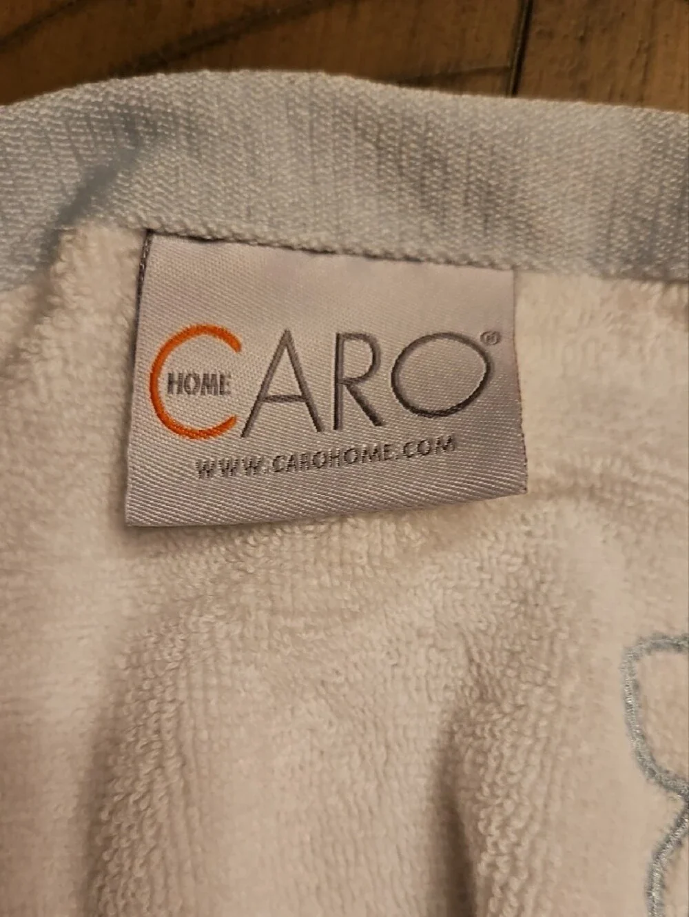 White Hand Towels With Bunnies